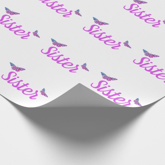 Aangepast zuster-verpakkingspapier cadeaupapier (Hoek)