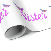 Aangepast zuster-verpakkingspapier cadeaupapier (Rol Hoek)