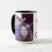 Aangepast zwart 15 oz Ringer Fary Tale ZAZZ_IT Mok (Voorkant links)