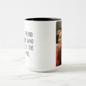 Aangepast zwart 15 oz Ringer Mok 825 Foto door ZAZ (Midden)