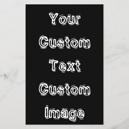 Aangepast zwart Band wit Flyer (Achterkant)