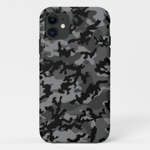 Aangepast zwart Camo iPhone 5 Hoesje-Mate Barely d 11 Hoesje
