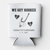 Aangepast zwart en wit, we hebben een gekookt huwe blikjeskoeler (Voorkant)