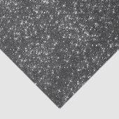 Aangepast zwart Glitter-effectpapier afdrukken Tissuepapier (Detail)
