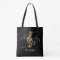 Aangepast zwart-goudmuziek Treble Clef Stylish