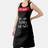 Aangepast zwart, ik kan die grappige kaak helemaal schort (Insitu)