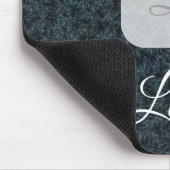 Aangepast zwart muispad muismat (Hoek)