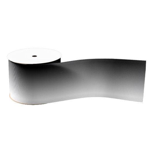 Aangepast zwart ombre grosgrain lint (Spoel)