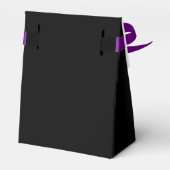 Aangepast zwart ontwerp Voeg foto of tekst toe Bedankdoosjes (Achterkant)