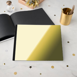 Aangepast zwart ontwerp Voeg foto of tekst toe Gastenboek