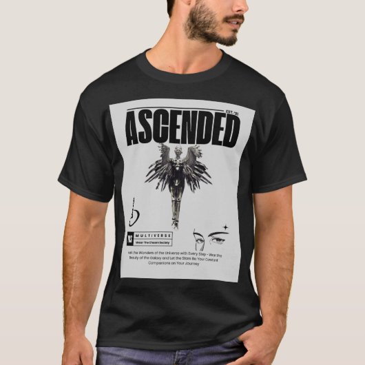 Aangepast Zwart TCS Mannen T-shirt (Voorkant)