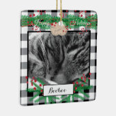 Aangepast zwart wit buffet Ornament Kat negeren (Rechts)