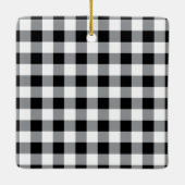 Aangepast zwart wit buffet Ornament Kat negeren (Achterkant)