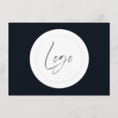 aangepast zwart-wit logo cue kaarten (Voorkant)