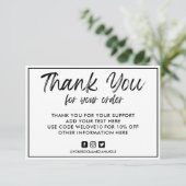 Aangepast zwart-wit logo Media invoegen (Staand voorkant)