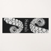 Aangepast - Zwarte en gele octopus tentacle Yoga M Yogamat (Voorkant (horizontaal))