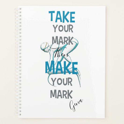 Aangepast zwemmerk planner (Voorkant)