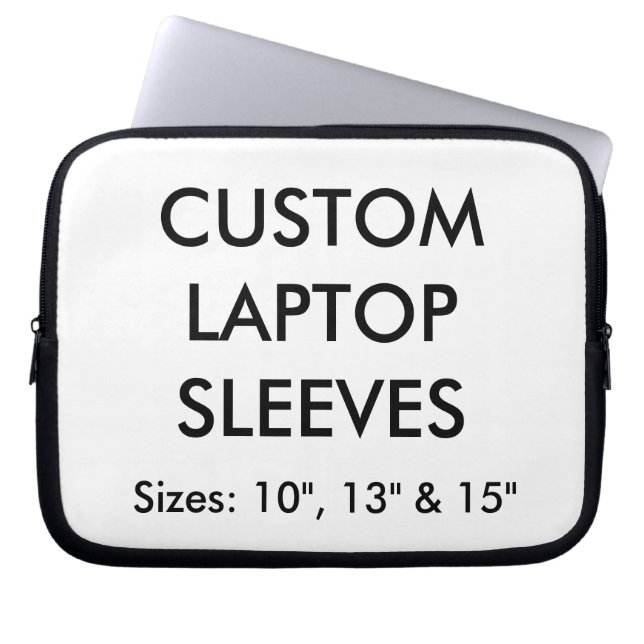 Aangepaste 10-inch laptop of Mac-Sleeve leeg Sleeve (Voorkant)