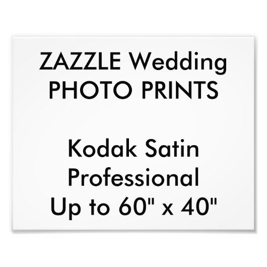 Aangepaste 10-inch x 8-inch professionele foto-Pri Foto Afdruk (Voorkant)