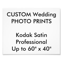 Aangepaste 10-inch x 8-inch professionele foto-Pri Foto Afdruk