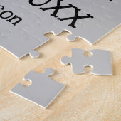 Aangepaste 10e trouwdag 11 fotocollage legpuzzel (Zijkant)