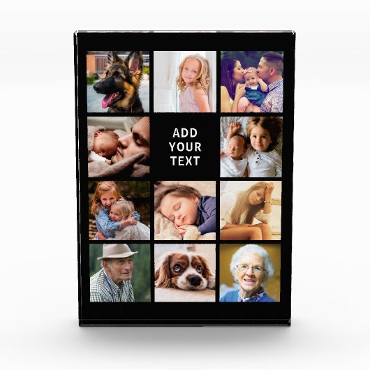 Aangepaste 11 fotocollage fotoblokken (Voorkant)