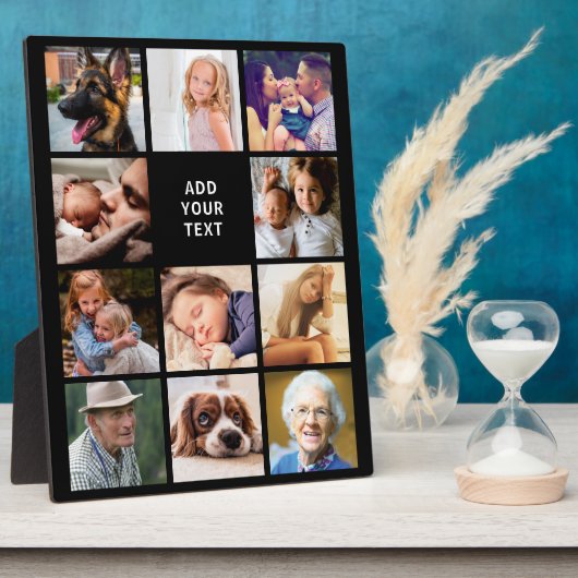 Aangepaste 11 fotocollage fotoplaat (Zijkant)