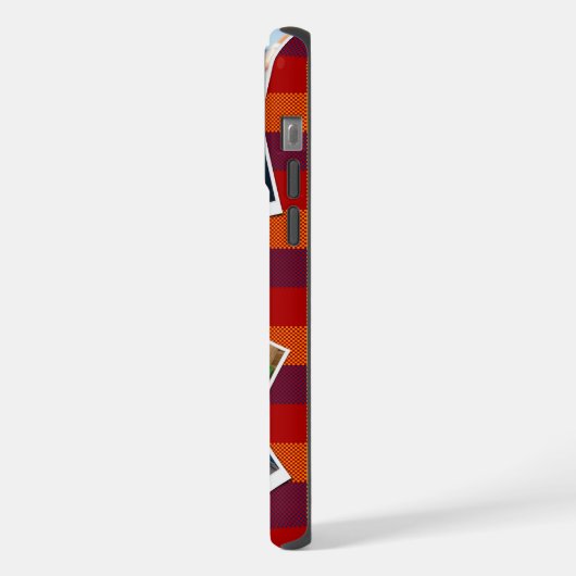 Aangepaste 11 fotocollage iPhone hoesje (Linkerkant)