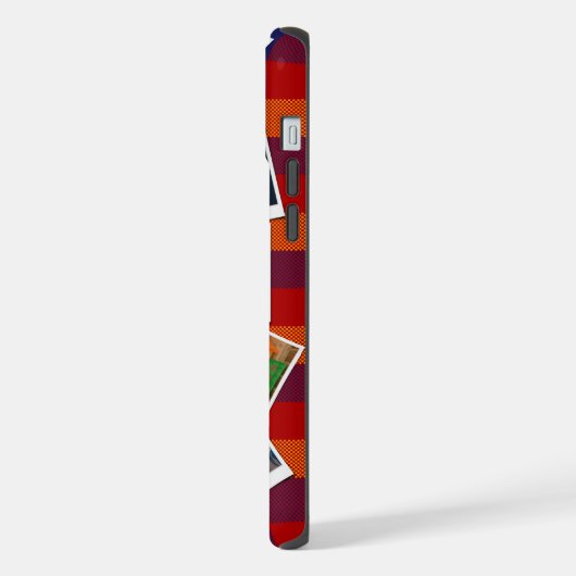 Aangepaste 11 fotocollage iPhone hoesje (Linkerkant)