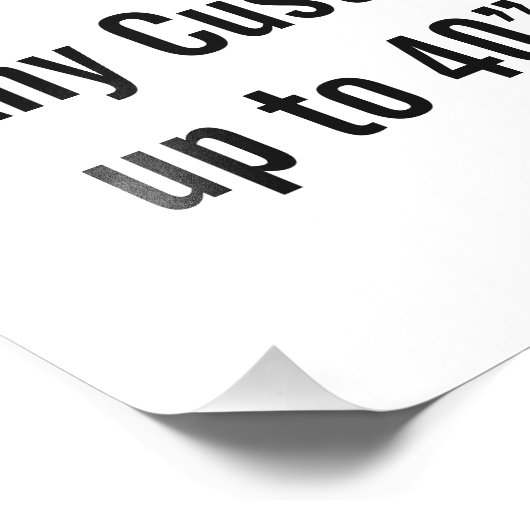 Aangepaste 11-inch x14-inch fotouitbreiding tot 40 foto afdruk (Hoek)