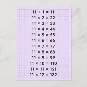 Aangepaste #11 Tafelkaart (voor Kinderen & Leraren Briefkaart