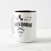 Aangepaste 11e ACR Blackhorse Coffee mok 15 Oz. (Voorkant links)