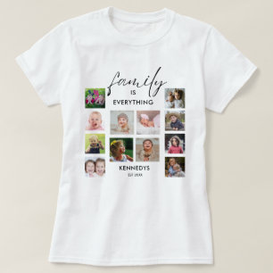 Aangepaste 12 citaat van de Naam van de Familienaa T-shirt