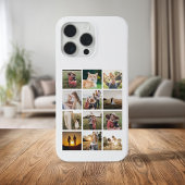 Aangepaste 12 foto collage iPhone hoesje
