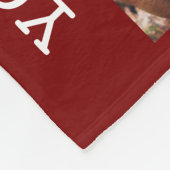 Aangepaste 12 fotocollage fleece deken (Hoek)