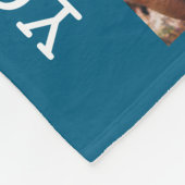 Aangepaste 12 fotocollage fleece deken (Hoek)