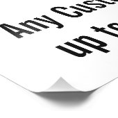 Aangepaste 12-inch x 12-inch fotoafdrukken (of een foto afdruk (Hoek)