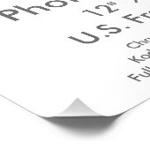 Aangepaste 12-inch x 8-inch fotoafdrukken (VS-Lijs Foto Afdruk (Hoek)