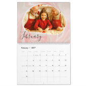 Aangepaste 12-maanden foto kalender – Cadeau voor (Feb 2027)