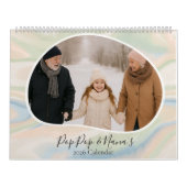 Aangepaste 12-maanden foto kalender – Cadeau voor (Hoes)