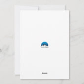 Aangepaste 12-stappen hersteldatum jubileum feestdagenkaart (Achterkant)