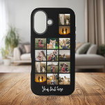 Aangepaste 14 foto-collage iPhone 16 hoesje<br><div class="desc">Creëer uw eigen gepersonaliseerde fotocollage iPhone-hoesje. Voeg eenvoudig uw favoriete 14 foto's toe voor een aangepaste foto iPhone-hoesje.</div>