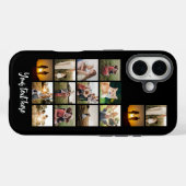 Aangepaste 14 foto-collage Case-Mate iPhone case (Achterkant (horizontaal))