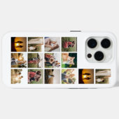 Aangepaste 14 fotocollage Case-Mate iPhone case (Achterkant (horizontaal))
