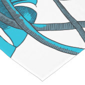 Aangepaste 14-inch X 72-inch tabeluitvoerder Korte Tafelloper (Hoek)