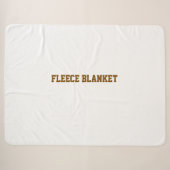 Aangepaste 150x200 cm grote fleece deken (Voorkant (horizontaal))