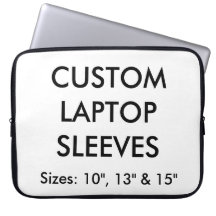Aangepaste 15-inch laptop of Mac-Sleeve leeg