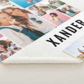 Aangepaste 16 beste fotovriend moderne minimale sherpa deken (3/4)