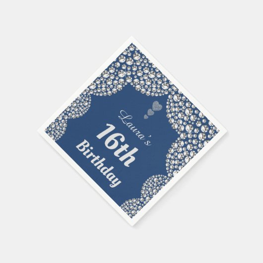 Aangepaste 16e of uitgeefse servetten van leeftijd (Hoek)