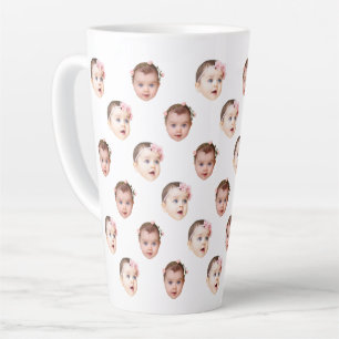 Aangepaste 17 oz Grappige Baby Kinderen Familie Ge Latte Mok
